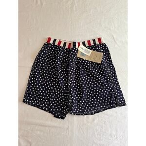 New Bottoms Out Boxers Size Medium 34-36 Red White Blue Stars